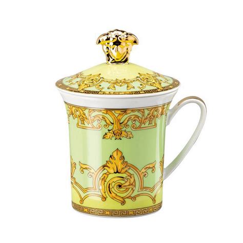 Versace Green Floralia Mug 